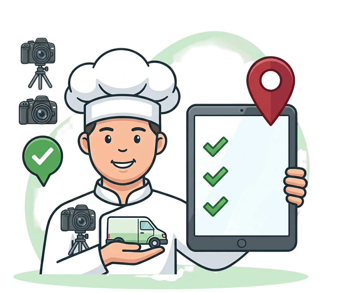 Mobile Kitchen LLC solution infographic